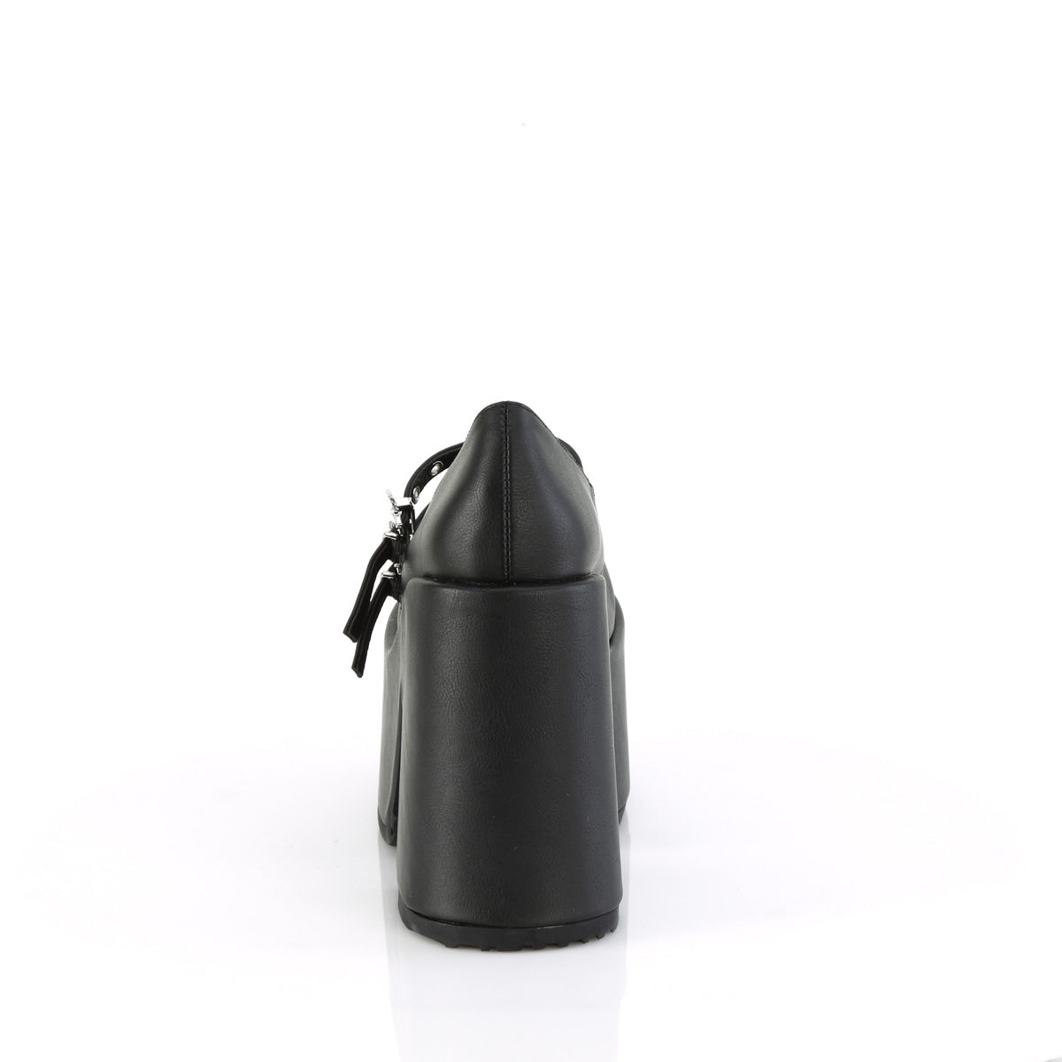 DemoniaCult  Pompes CAMEL-55 Cuir végétalien BLK