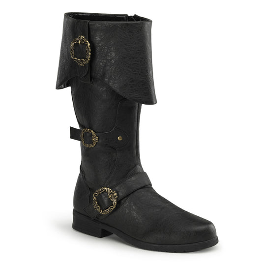 Funtasma Bottes pour hommes CARRIBEAN-299 BLK PU en détresse