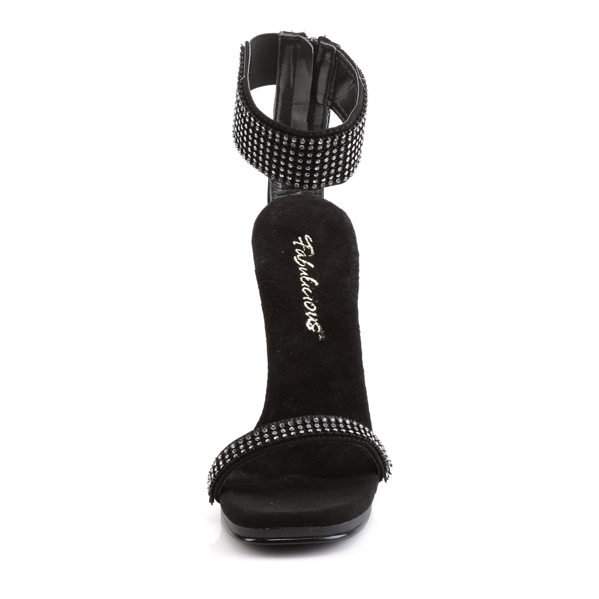 Fabulicious Sandales pour femmes CHIC-40 blk nubuck pu / blk