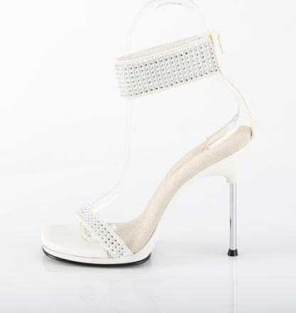 Fabulicious Women's Shoes CHIC-40 Wht Faux Leather-RS/Wht