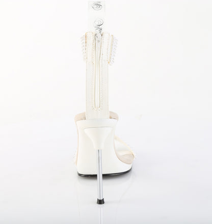 Fabulicious Women's Shoes CHIC-40 Wht Faux Leather-RS/Wht