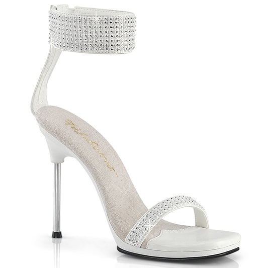 Fabulicious Women's Shoes CHIC-40 Wht Faux Leather-RS/Wht