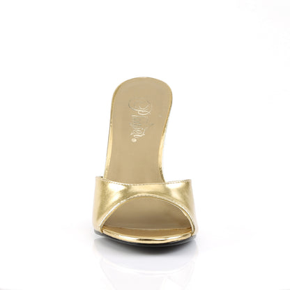 Pleaser Pompes pour femmes CLASSIQUE-01 PU métallique en or