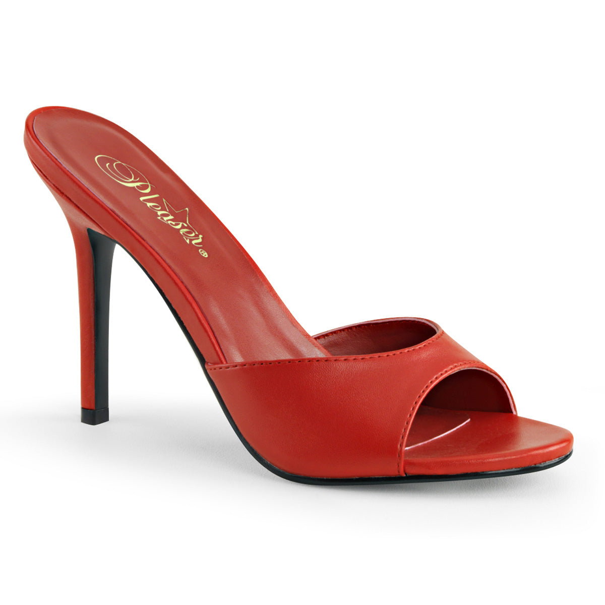 Pleaser Pompes pour femmes CLASSIQUE-01 Red Kid PU