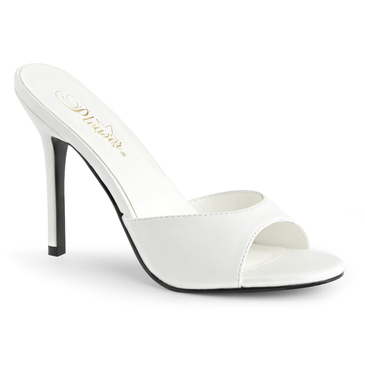 Pleaser Pompes pour femmes CLASSIQUE-01 wht kid pu