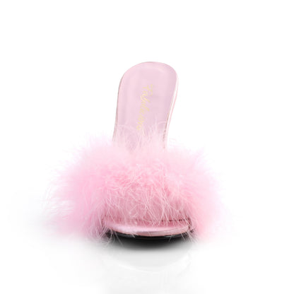 Fabulicious Sandales pour femmes CLASSIQUE-01f B. Pin PU-FUR