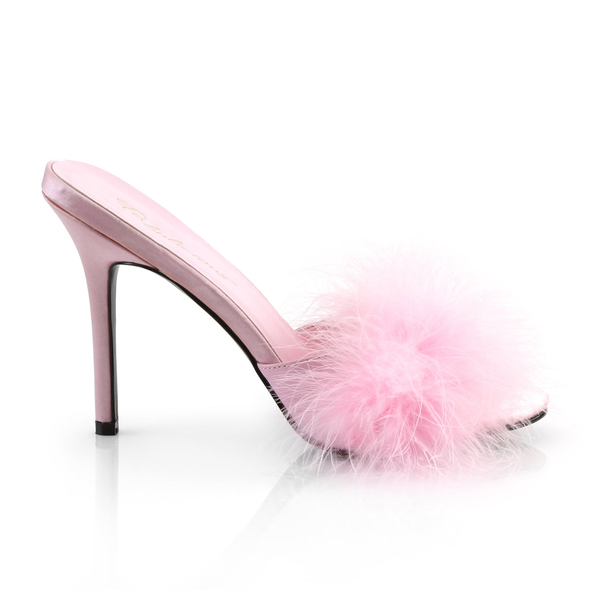 Fabulicious Sandales pour femmes CLASSIQUE-01f B. Pin PU-FUR