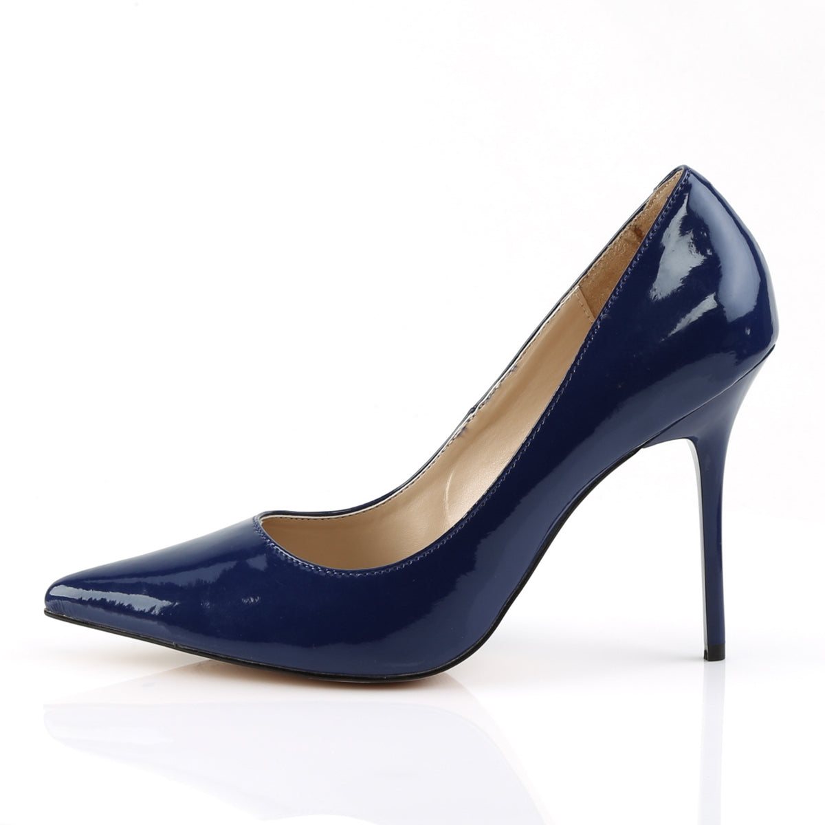 Pleaser Pompes pour femmes CLASSIQUE-20 bleu marine pat