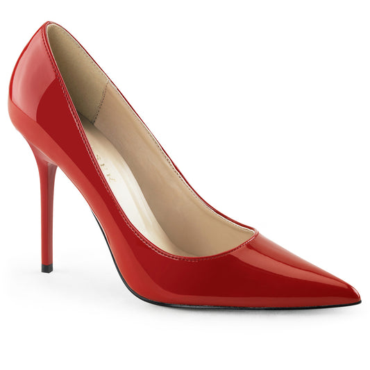 Pleaser Pompes pour femmes CLASSIQUE-20 patère rouge