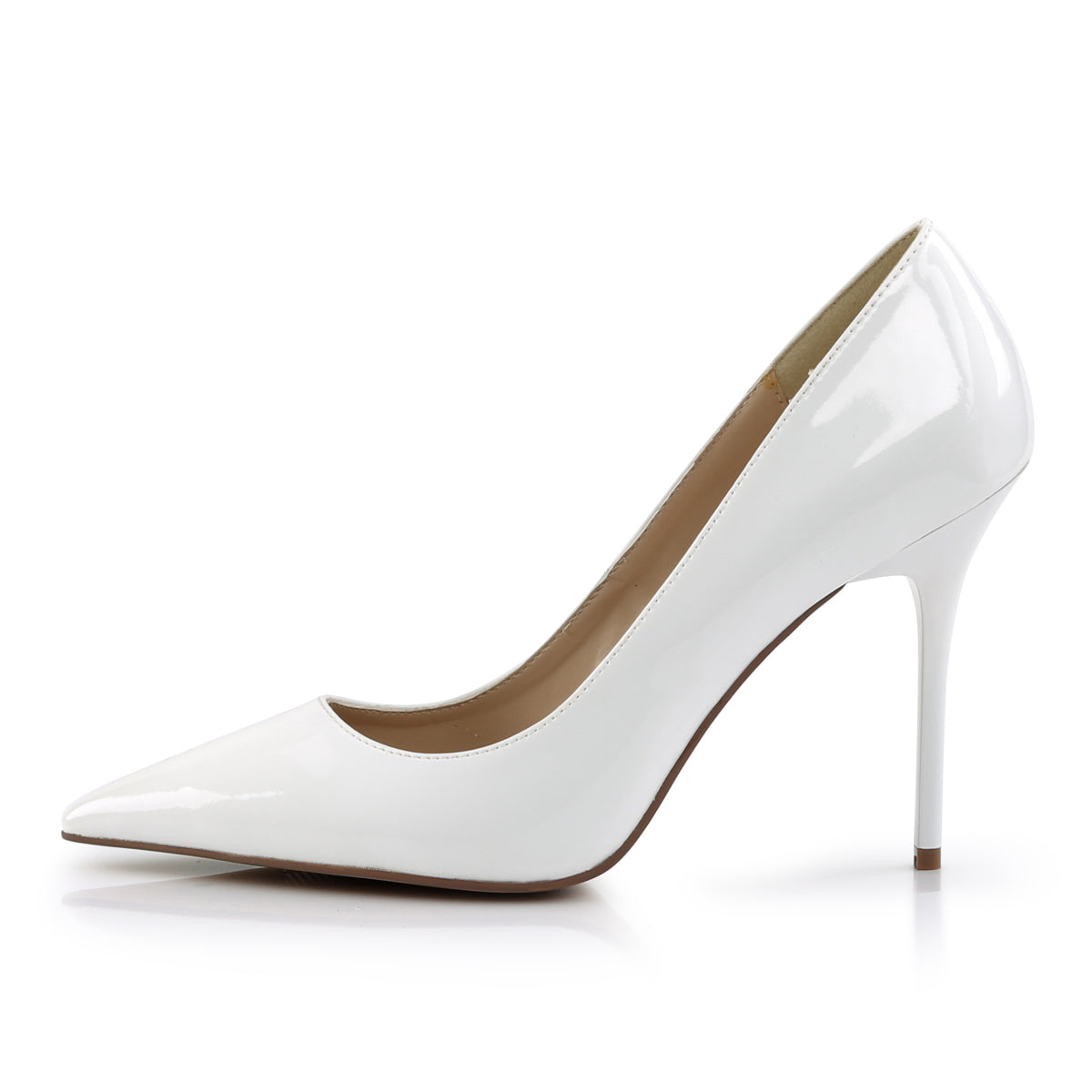 Pleaser Pompes pour femmes CLASSIQUE-20 wht pat