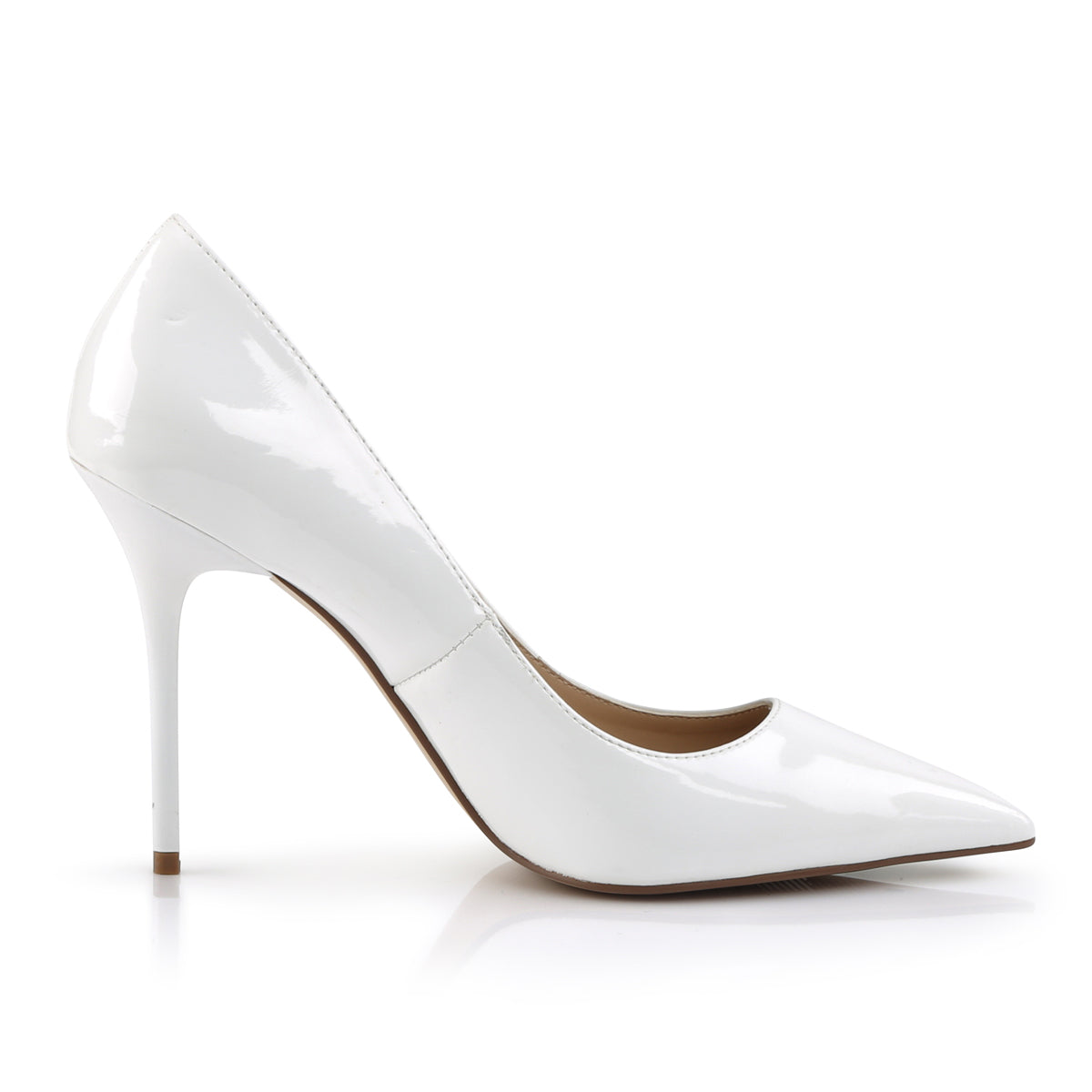 Pleaser Pompes pour femmes CLASSIQUE-20 wht pat