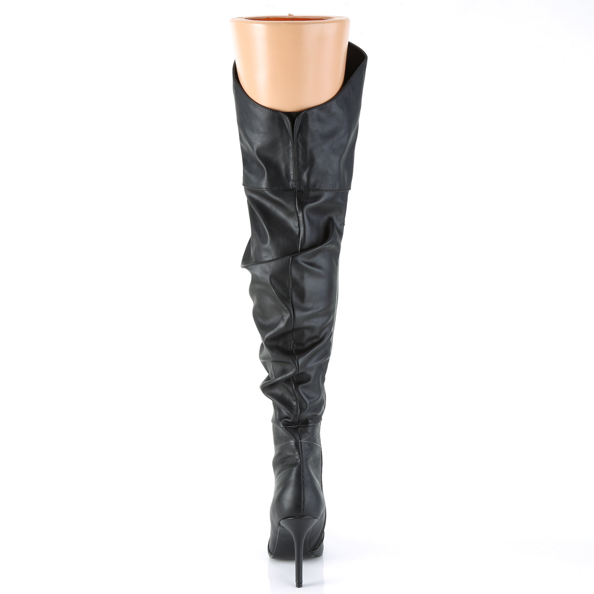 Pleaser Bottes pour femmes CLASSIQUE-3011 Blk Faux Cuir