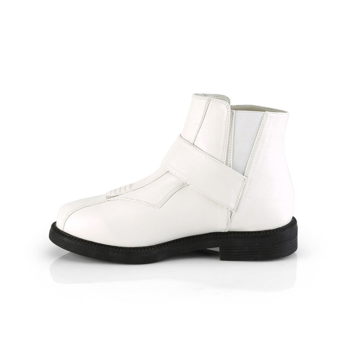 Funtasma Bottes pour hommes CLONE-102 cuir fausse blanc