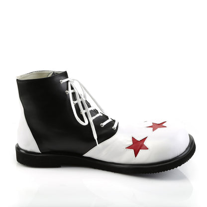 Funtasma Chaussure CLOWN-02 blk-wht pu