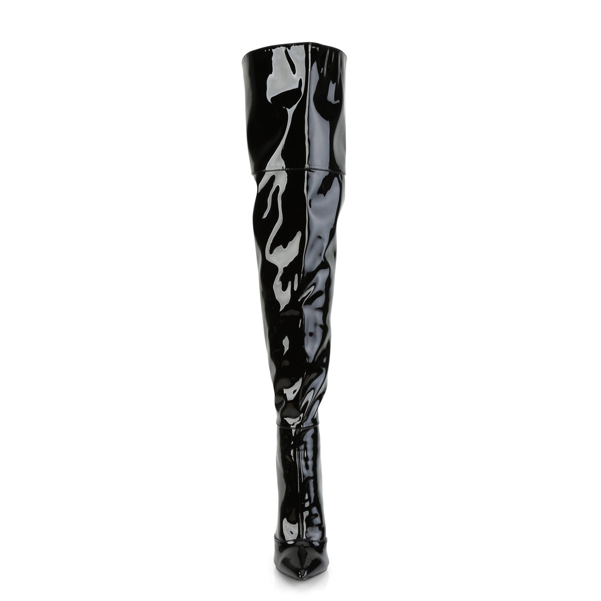 Pleaser Bottes pour femmes COURTLY-3012 BLK brevet