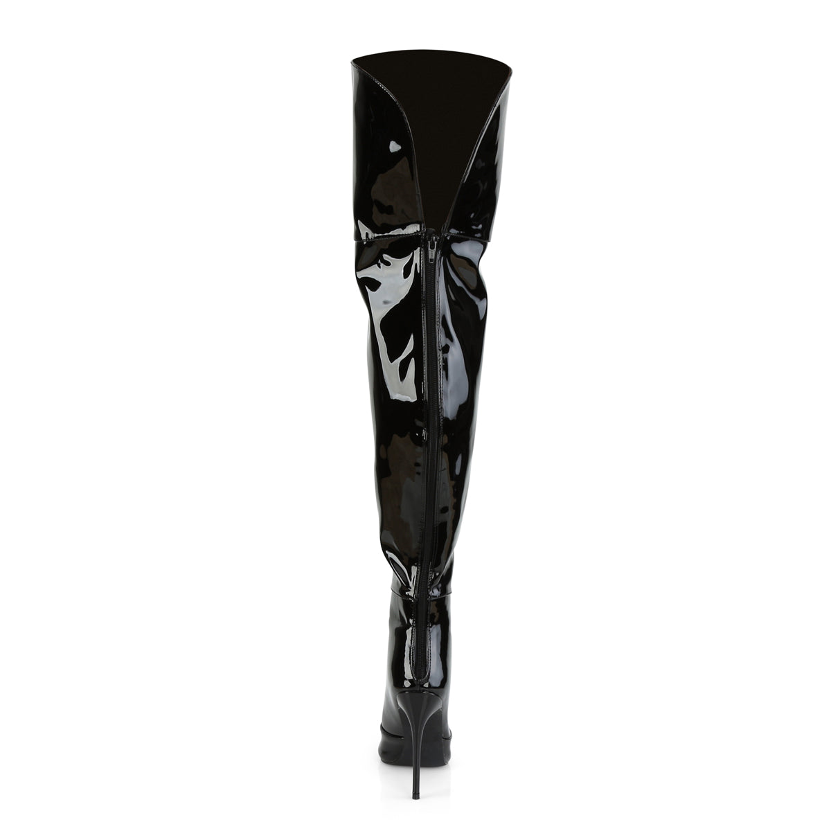 Pleaser Bottes pour femmes COURTLY-3012 BLK brevet