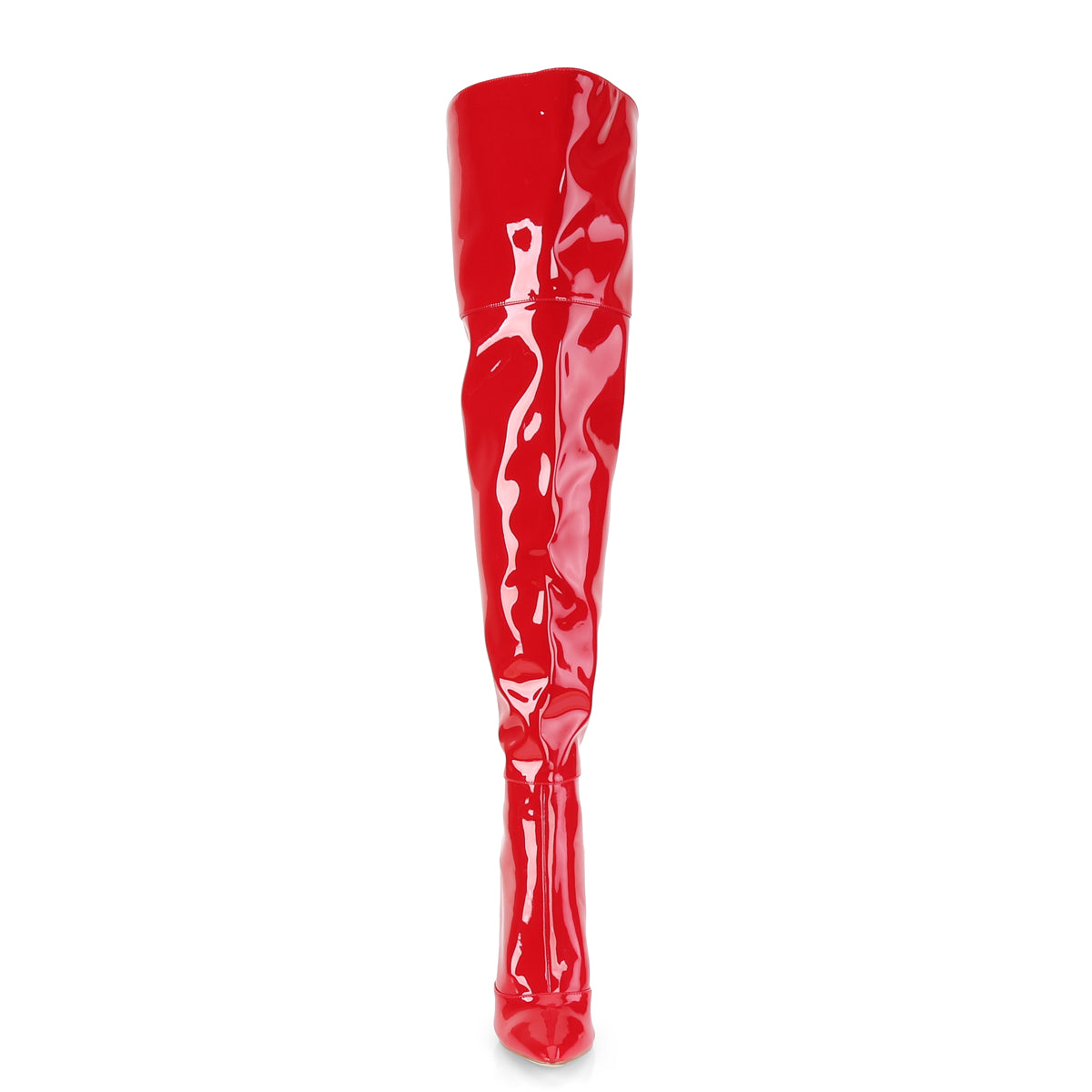 Pleaser Bottes pour femmes COURTLY-3012 brevet rouge