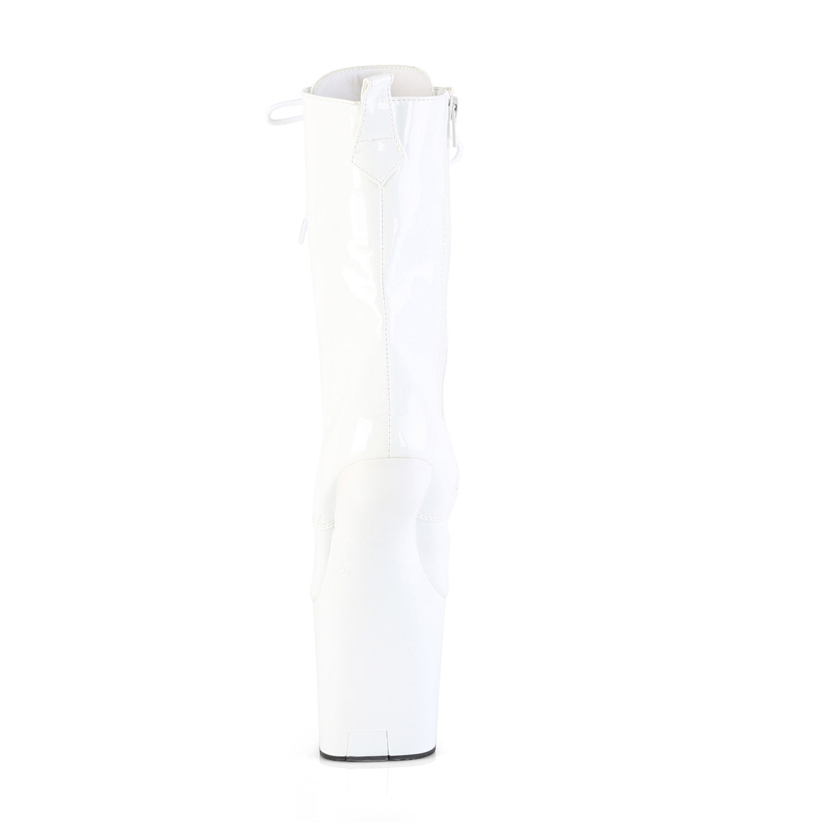 Pleaser Women's Platform Shoes CRAZE-1040 Wht Pat/Wht