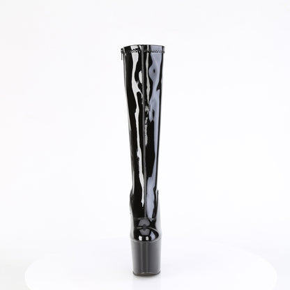 Pleaser  Bottes CRAZE-2000 Blk Str. Pat / blk