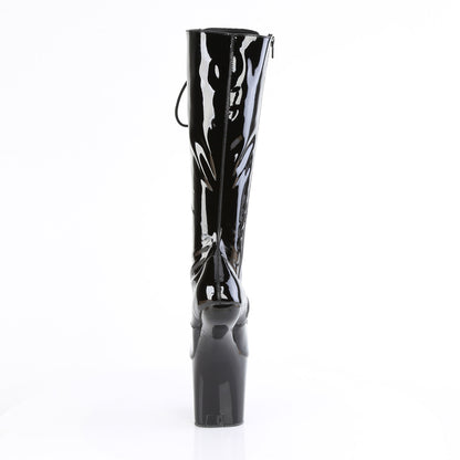 Pleaser  Bottes CRAZE-2023 Blk Str. Pat / blk