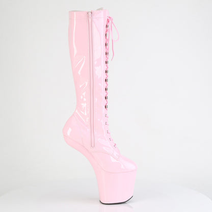 Pleaser Women's Platform Shoes CRAZE-2023 B. Pink Str. Pat/B. Pink