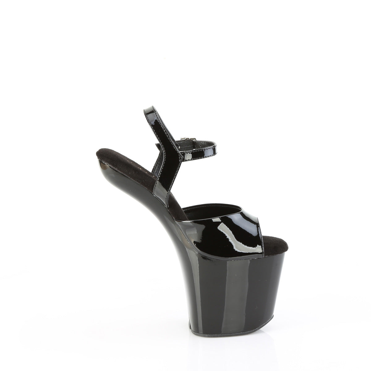 Pleaser  Sandals CRAZE-809 Blk Pat/Blk
