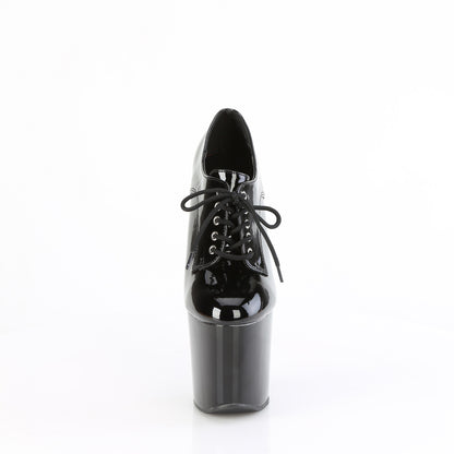 Pleaser  Des sandales CRAZE-860 BLK PAT / BLK