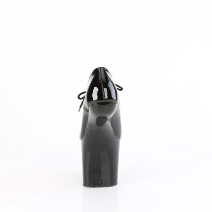 Pleaser  Des sandales CRAZE-860 BLK PAT / BLK