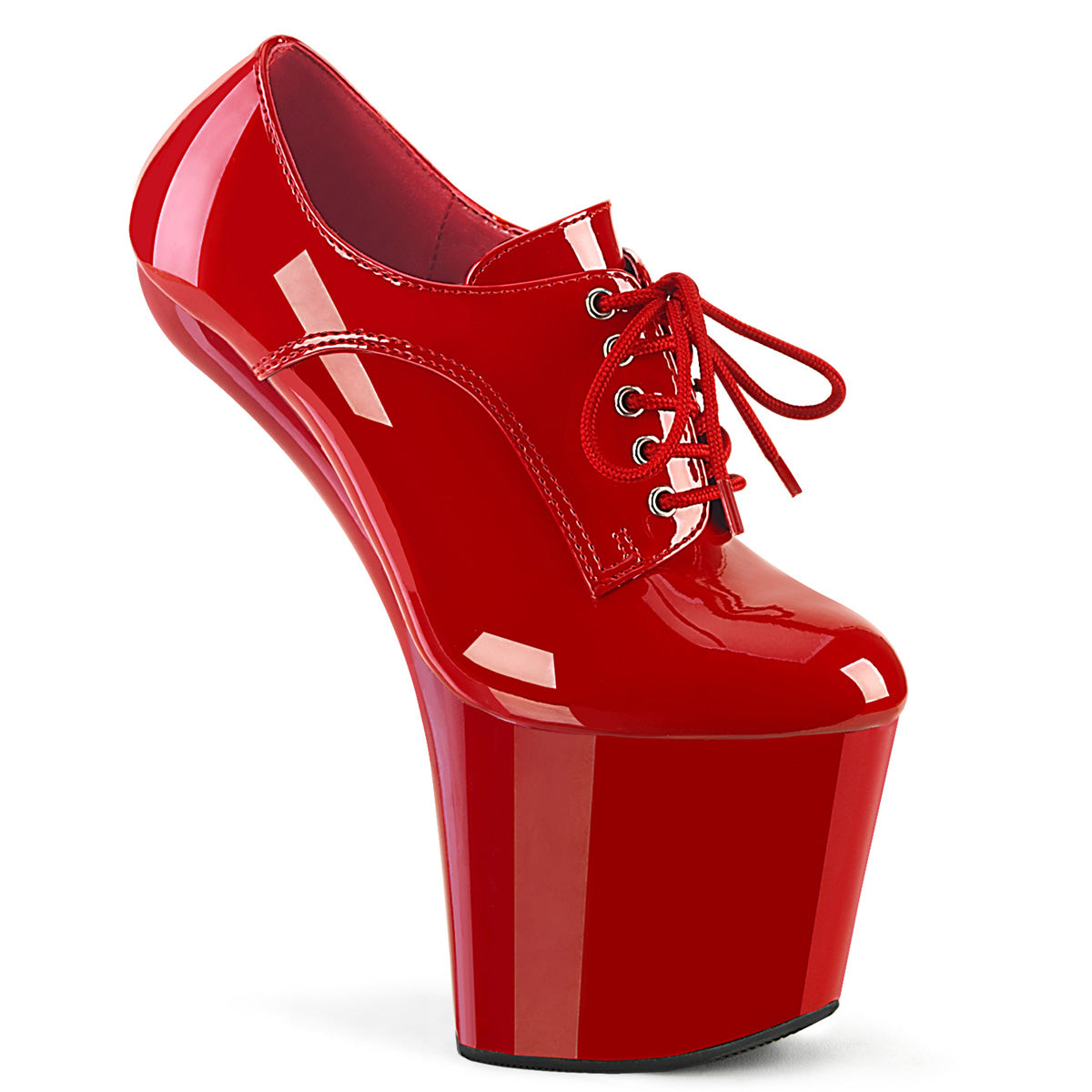 Pleaser  Des sandales CRAZE-860 Red Pat / Red
