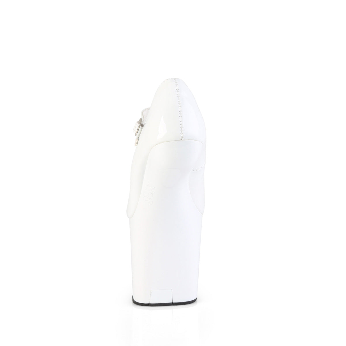 Pleaser Women's Platform Shoes CRAZE-880 Wht Pat/Wht