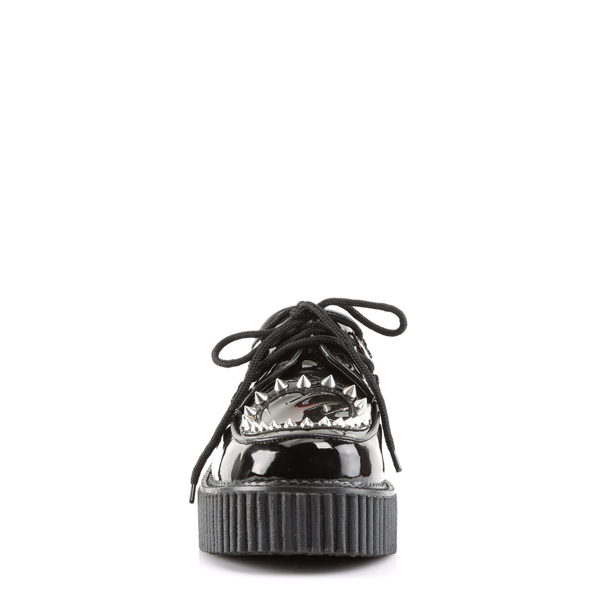 DemoniaCult  Low Shoe CREEPER-108 Blk Pat-Pvc