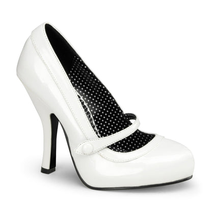 Pin Up Couture Pompes pour femmes CUTIEPIE-02 wht pat