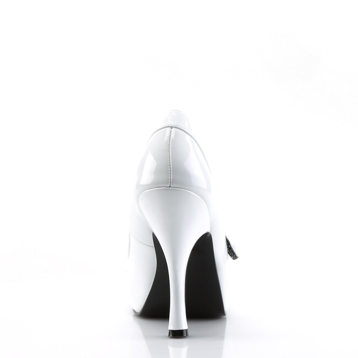 Pin Up Couture Pompes pour femmes CUTIEPIE-02 wht pat