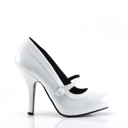 Pin Up Couture Pompes pour femmes CUTIEPIE-02 wht pat