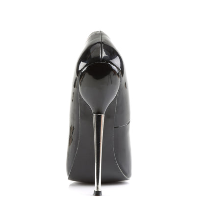 Devious Pompes pour femmes DAGGER-01 blk pat