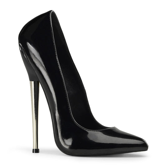 Devious Pompes pour femmes DAGGER-01 blk pat