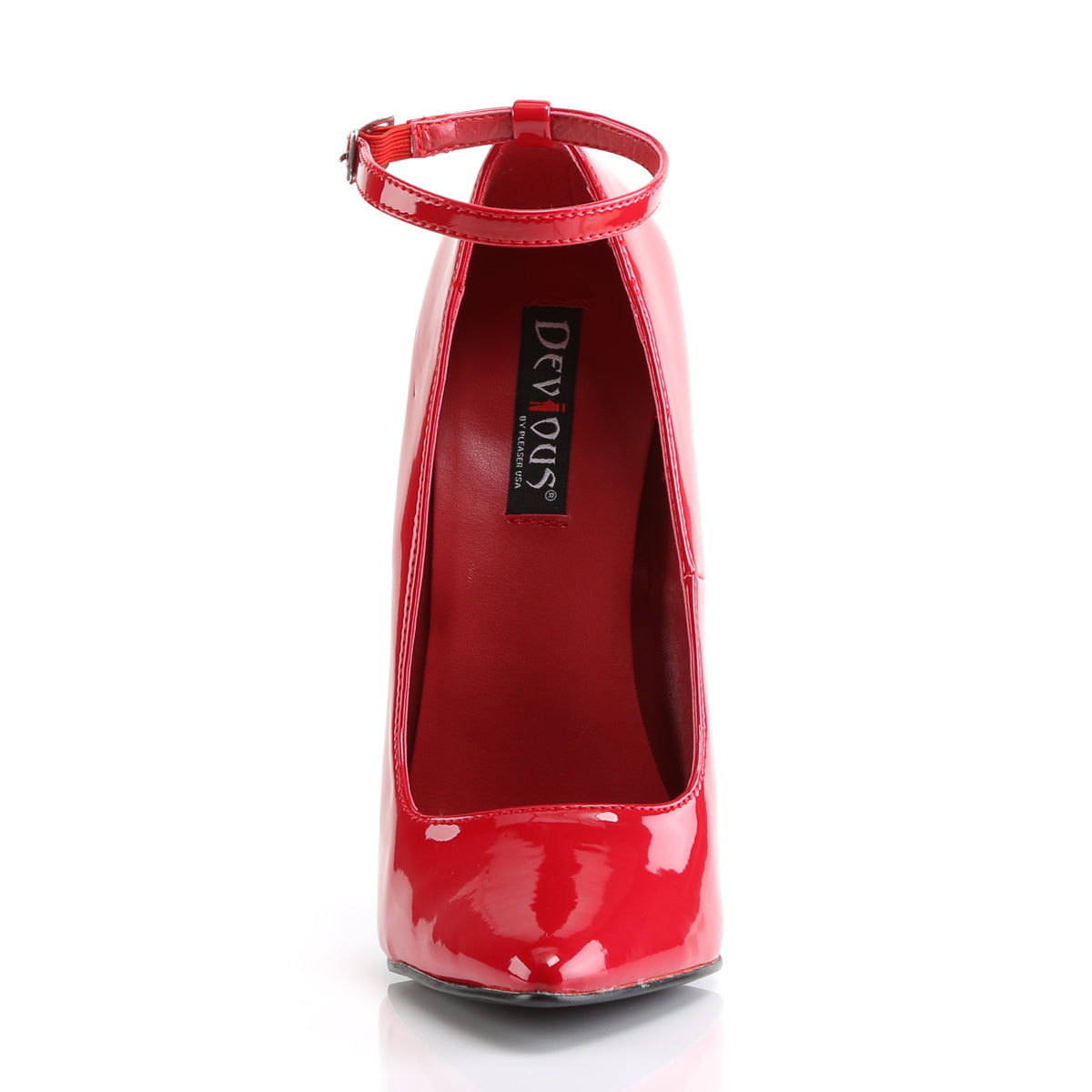 Devious Pompes pour femmes DAGGER-12 tape rouge