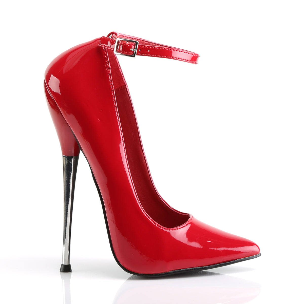 Devious Pompes pour femmes DAGGER-12 tape rouge
