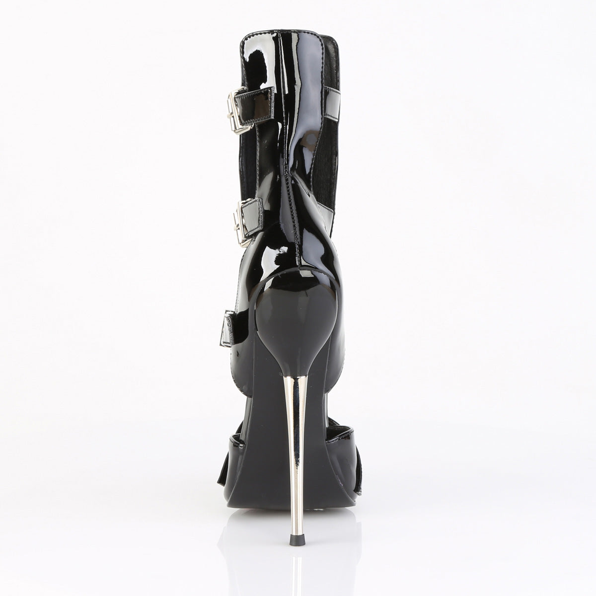Devious Women's Single Soles DAGGER-15 Blk Pat