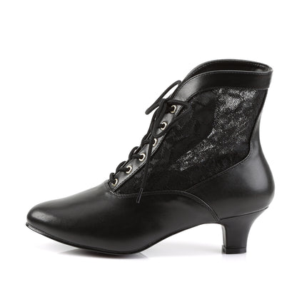 Funtasma Bottines pour femmes DAME-05 blk pu-dentelle