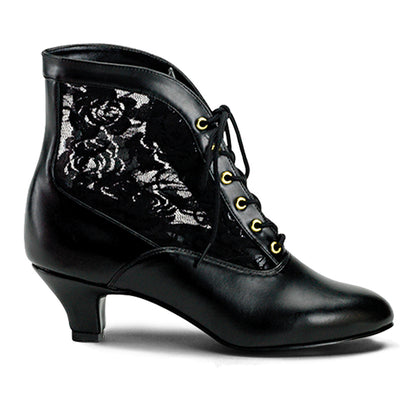 Funtasma Bottines pour femmes DAME-05 blk pu-dentelle