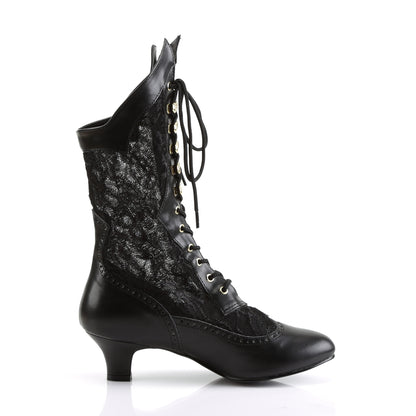 Funtasma Bottines pour femmes DAME-115 blk PU-dentelle