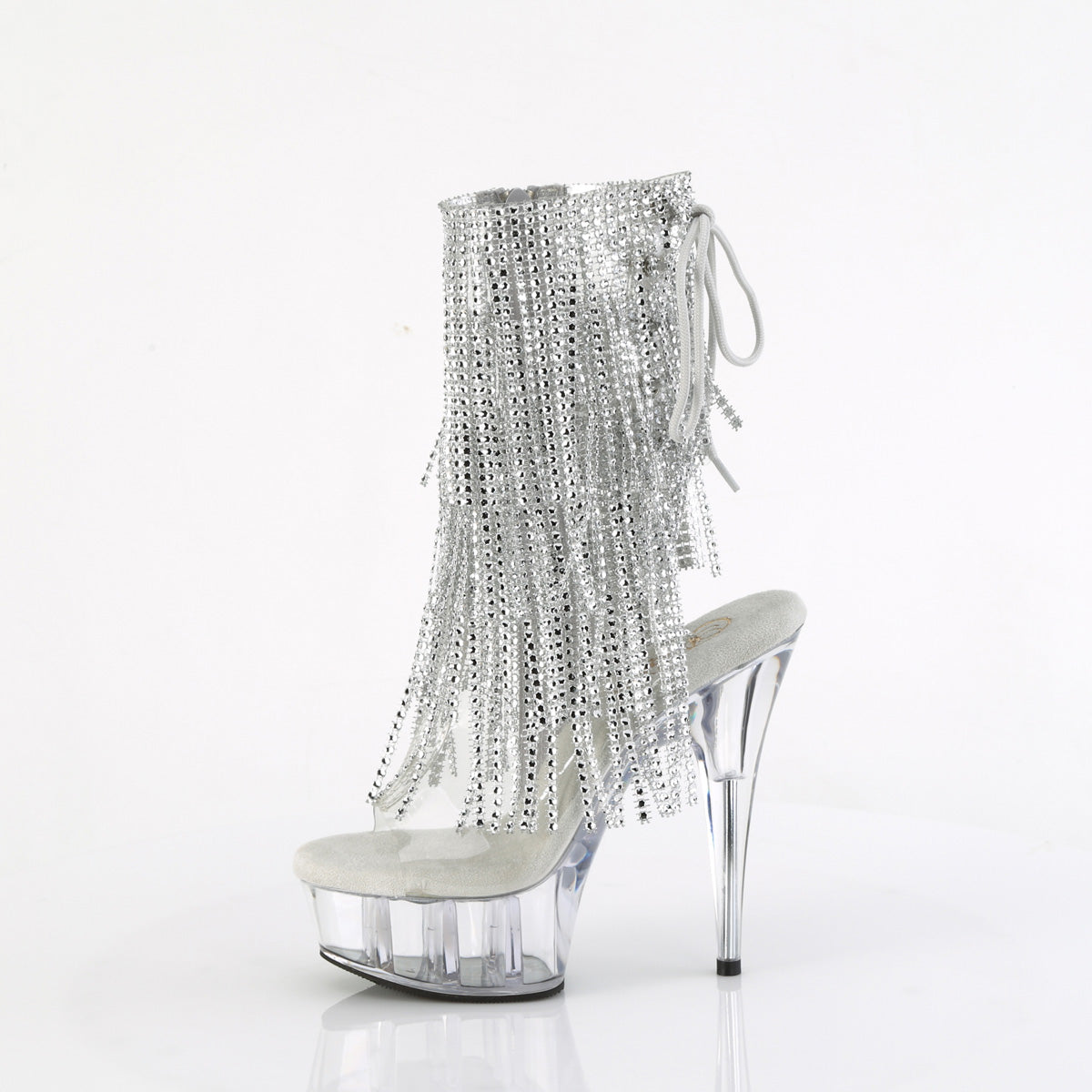 Pleaser   DELIGHT-1017RSF CLR-SLV / CLR