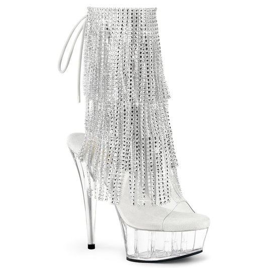 Pleaser   DELIGHT-1017RSF CLR-SLV / CLR