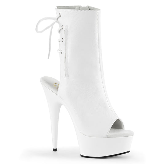 Pleaser Bottines pour femmes DELIGHT-1018 QUE FAUX CUIR / QUT