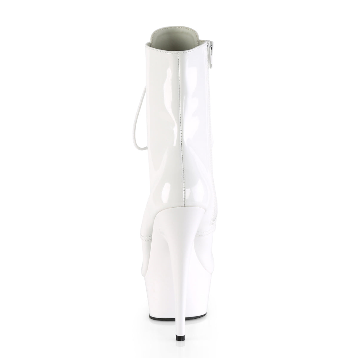 Pleaser Bottines pour femmes DELIGHT-1020 wht pat / wht