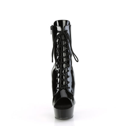 Pleaser   DELIGHT-1021 BLK PAT / BLK