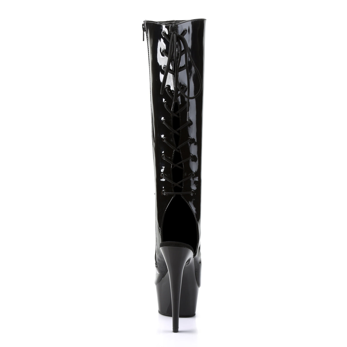 Pleaser Bottes pour femmes DELIGHT-2018 blk pat / blk