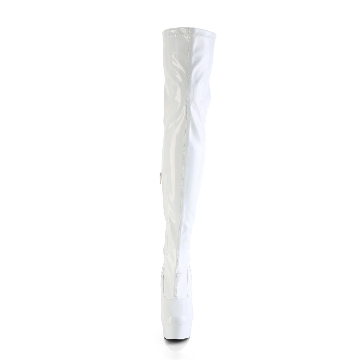 Pleaser   DELIGHT-3000hwr wht hologramme pat / m