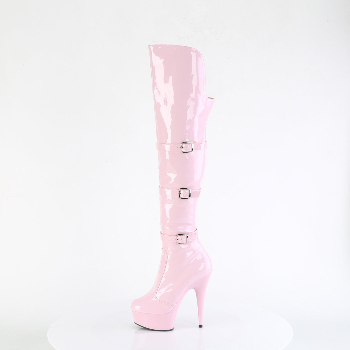 Pleaser   DELIGHT-3018 B. Str. Pat / b. Rose